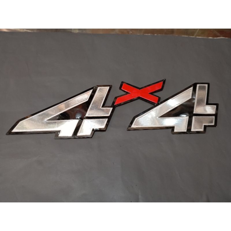 stiker plat tipis 4x4