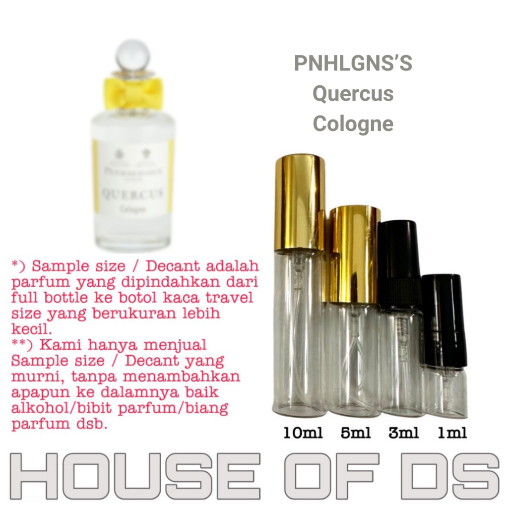 Decant PNHLGNS Quercus Cologne 2ml/3ml/5ml/10ml