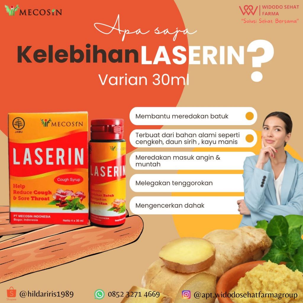 LASERIN 30ML (SIRUP)
