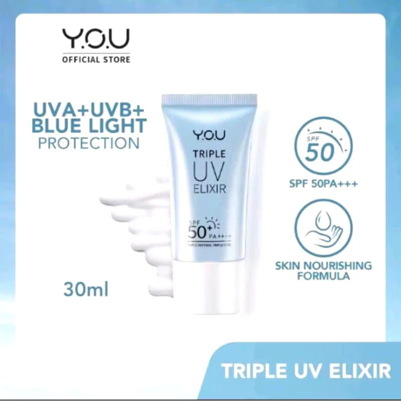 Y.O.U Tripple UV Elixir SPF50+ PA+++ 30Ml