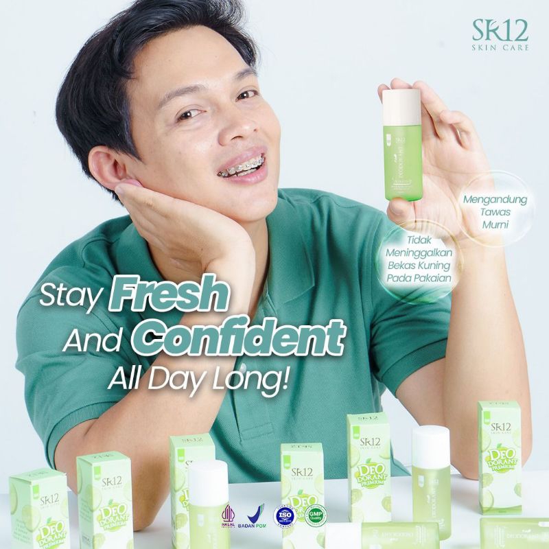 SR12 Deodorant Spray Premium