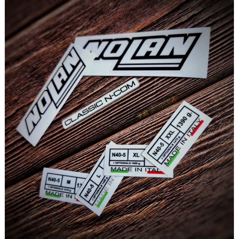 Sticker Set NOLAN N40-5 (TYPE 2)
