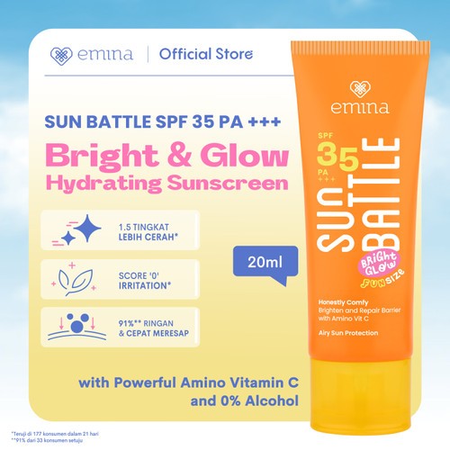 EMINA SUNSCREEN SPF35 PA+++ 50ML