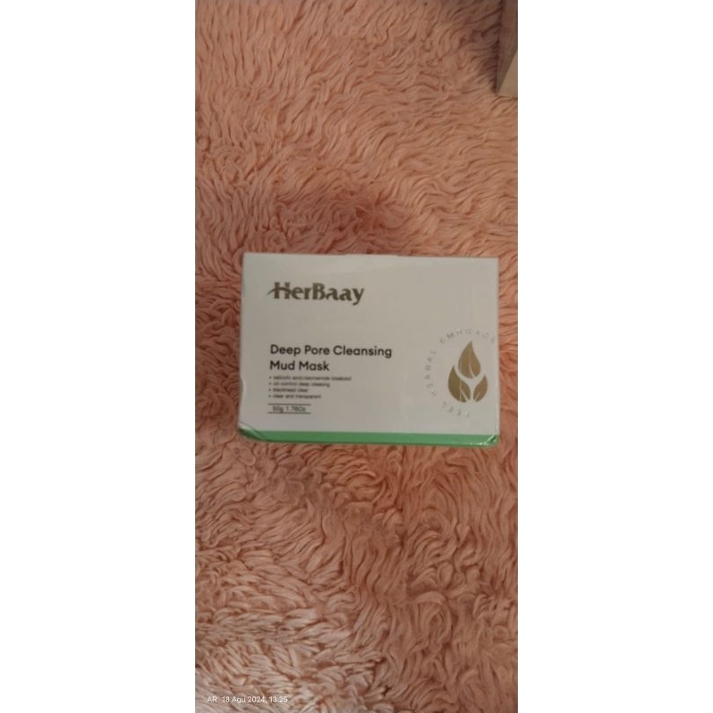 HERBAAY DEEP PORE CLEANSING MUD MASK