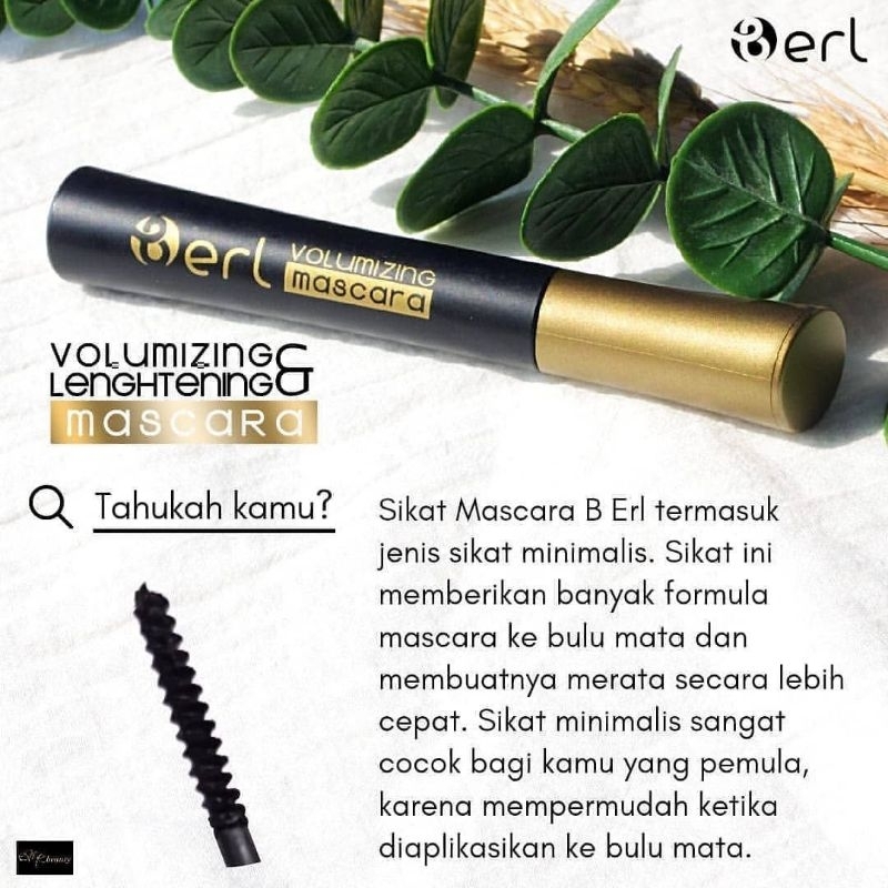 B ERL Volumizing & Lengthening Mascara