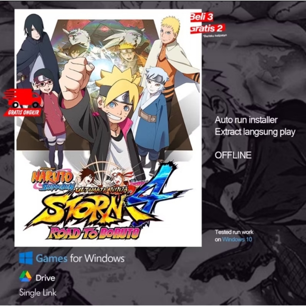 NARUTO TO BORUTO STORM 4 PC