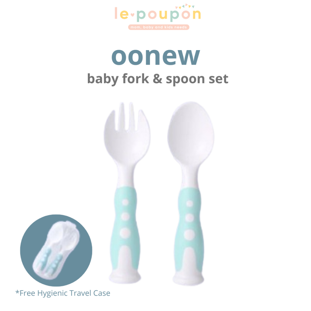 Oonew Baby Fork and Spoon Set