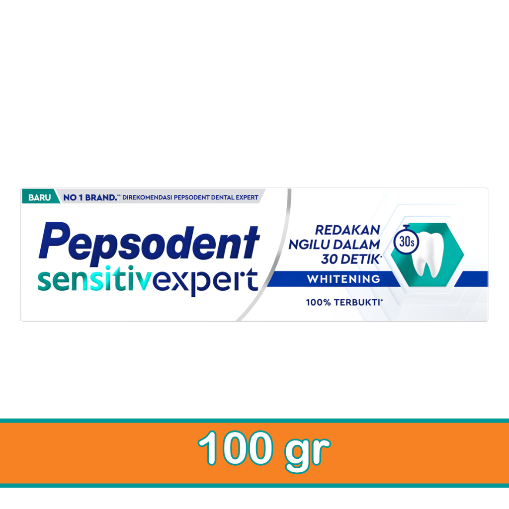 Pepsodent sensitive expert whitening toothpaste 100 gr