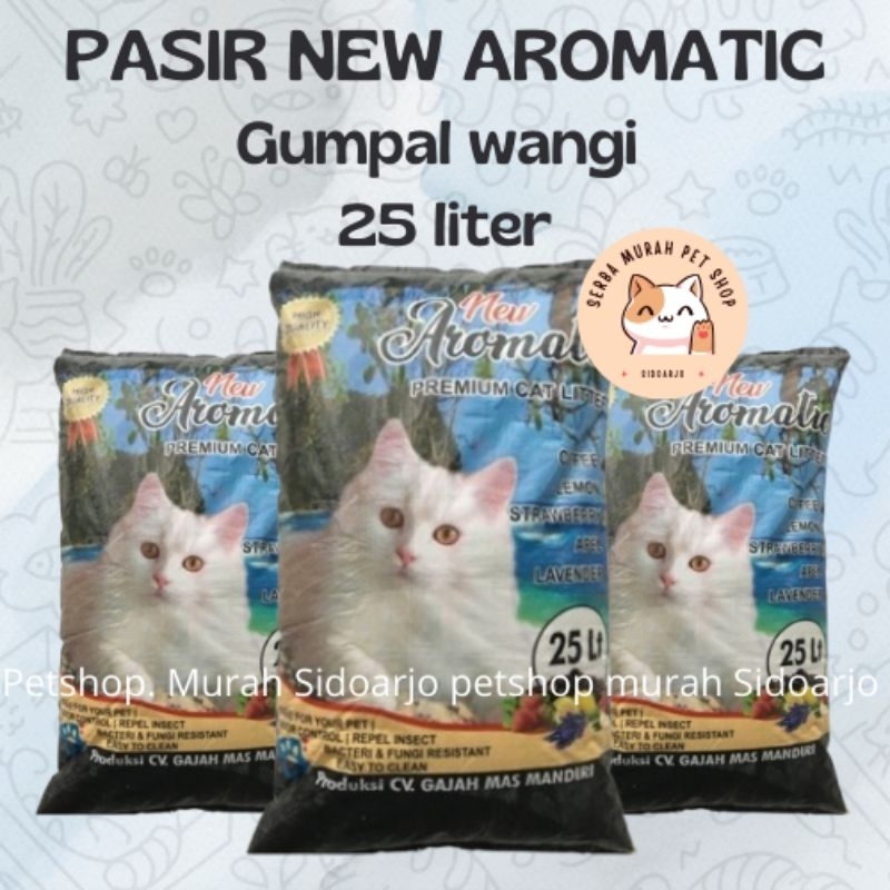 PASIR NEW AROMATIC 25 LT