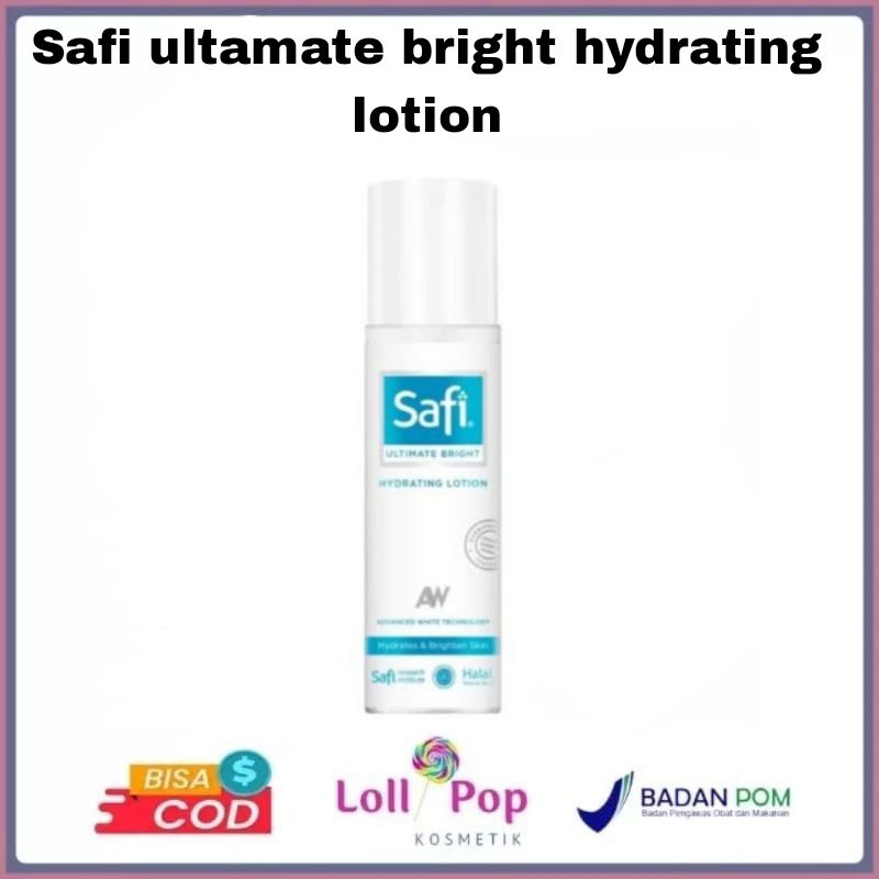 Safi ultimate bright hydrating lotion