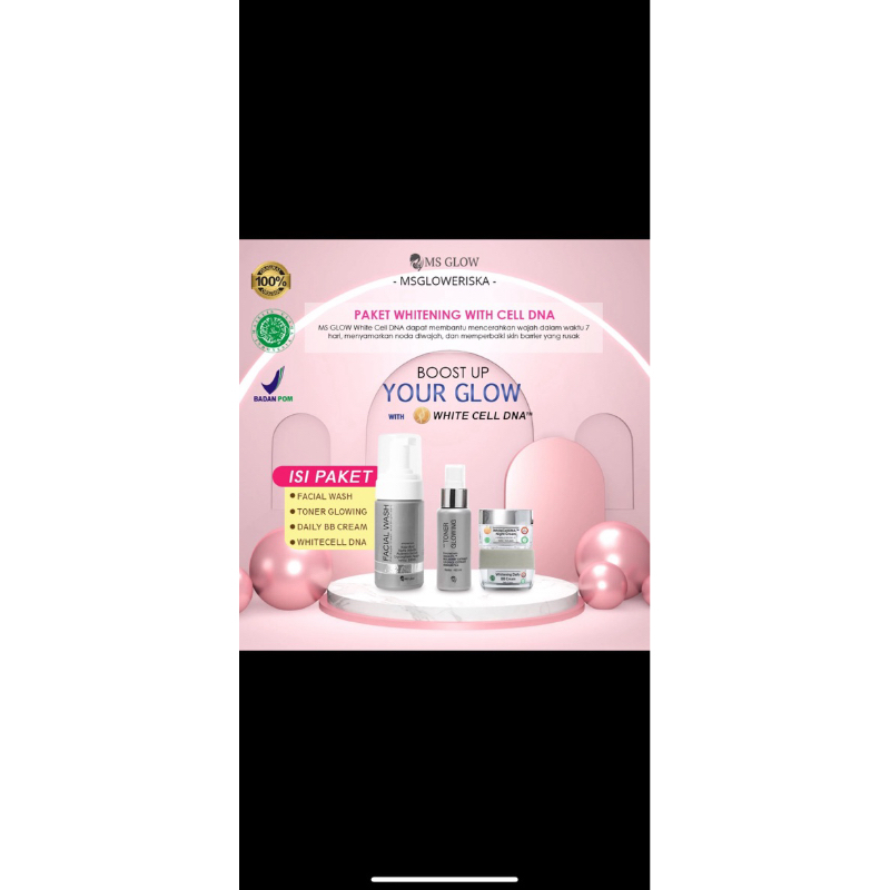 PAKET WHITE CELL DNA MS GLOW
