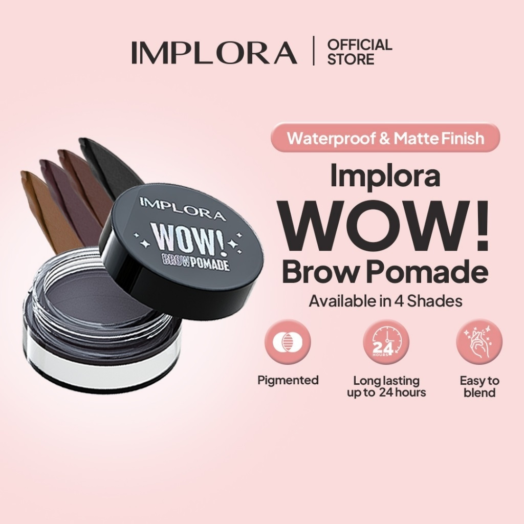 Implora Wow Brow Pomade Alis BPOM