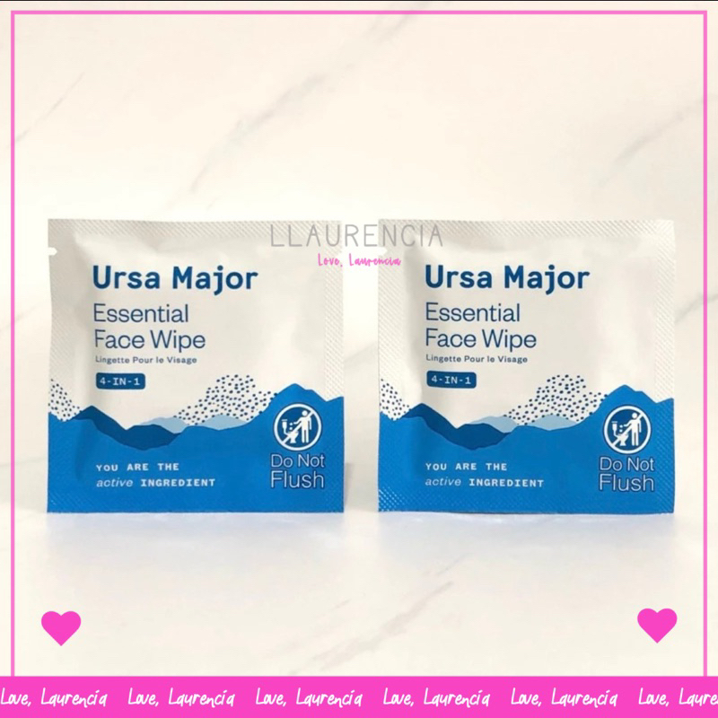 Ursa Major Essential Face Wipes / face wipe