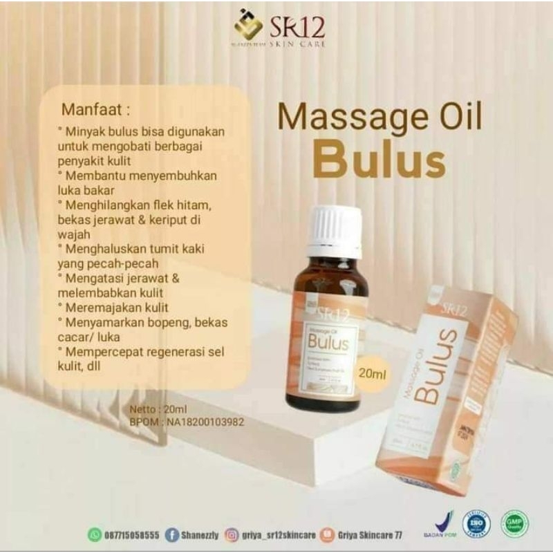 minyak bulus sr12