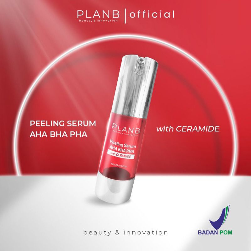 PLAN B PEELING SERUM AHA BHA PHA WITH CERAMIDE