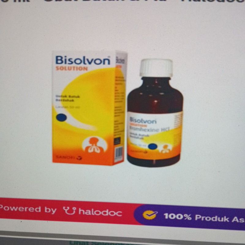 BISOLVON SOLUTION 50 ML