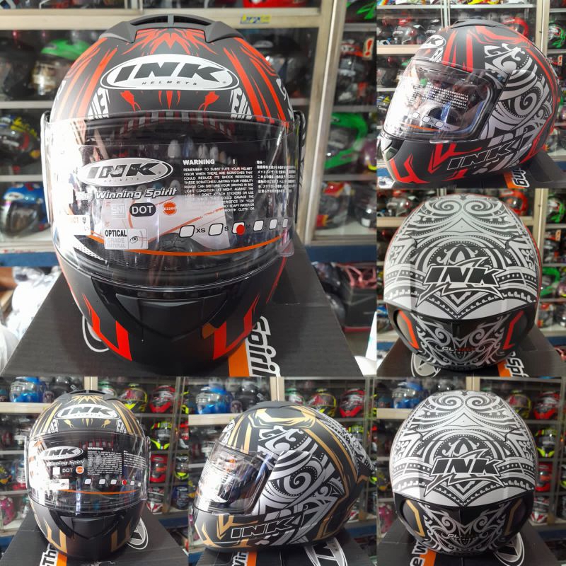 helm INK CL MAX seri8 fulface batik