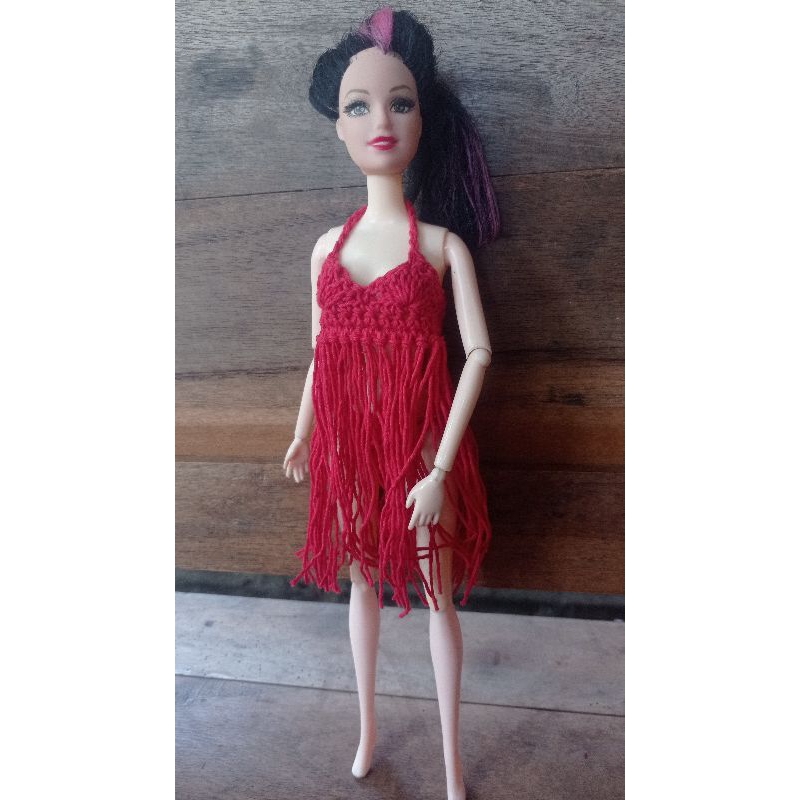 baju barbie rajut