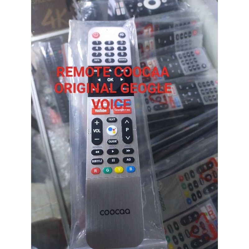 REMOTE COOCAA ANDROID GEOGLE VOICE 40"43"50"55"65