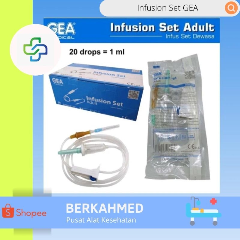 ECERAN Infuset/Infusion Set Infus Set Dewasa
