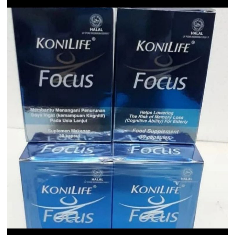 Konilife Focus isi 30 kapsul