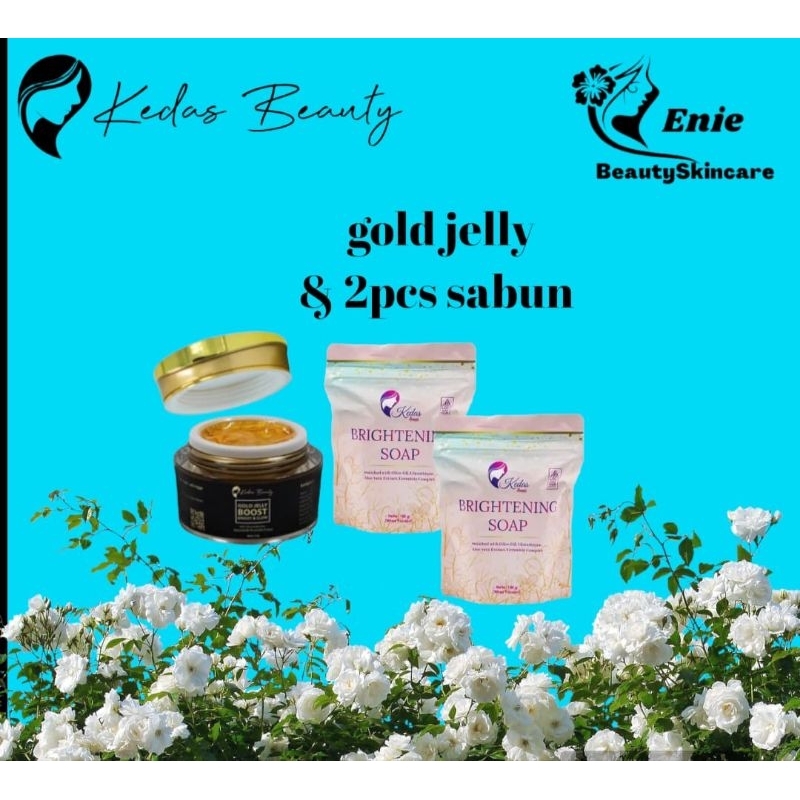 2 sabun, 1 goldjelly
