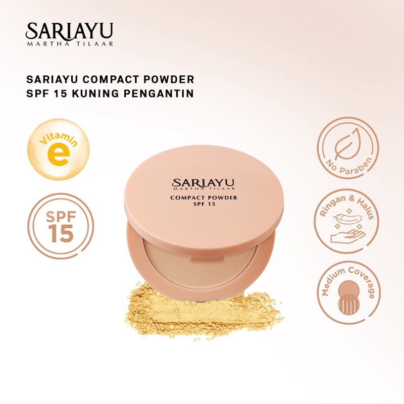 SARIAYU COMPACT POWDER SPF 15