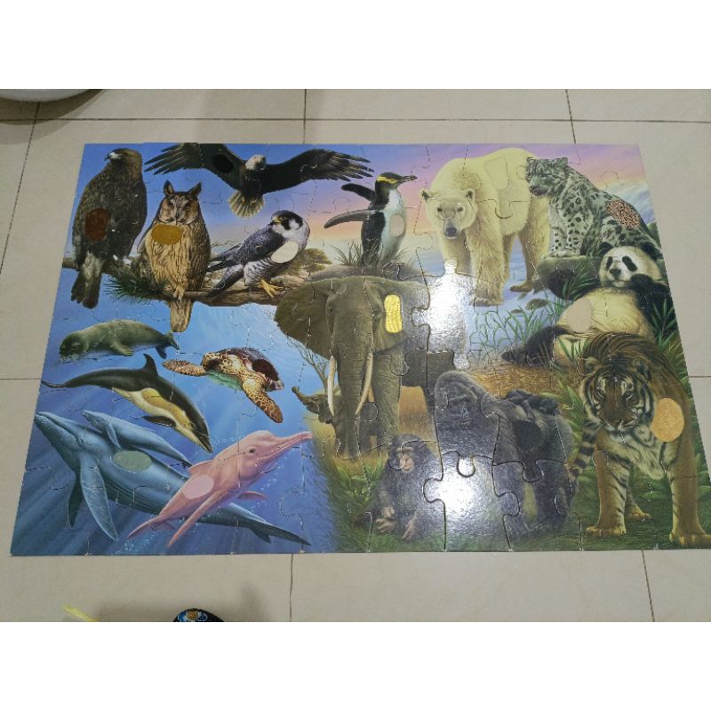 puzzle elc jumbo preloved