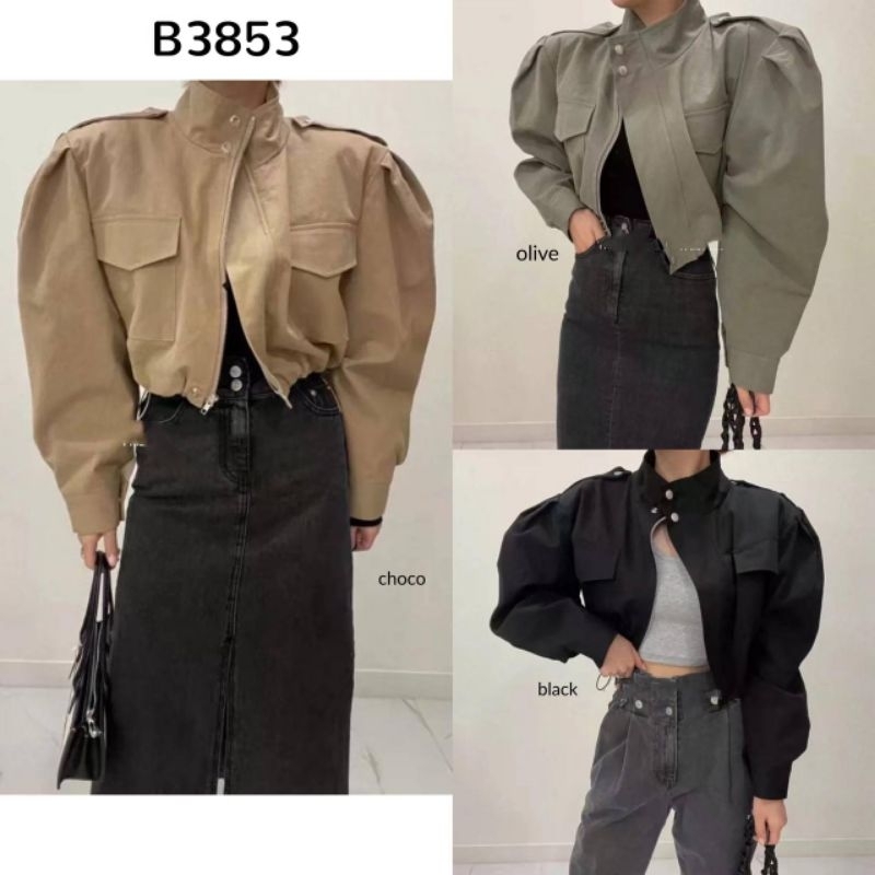 Modist Elegant Jacket With Pull Waist
