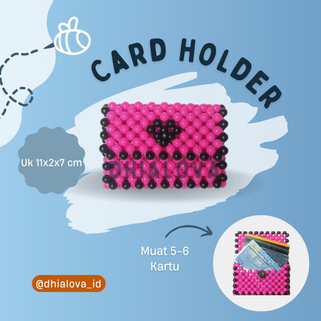 Card Holder | Beads Wallets | Dompet Kartu