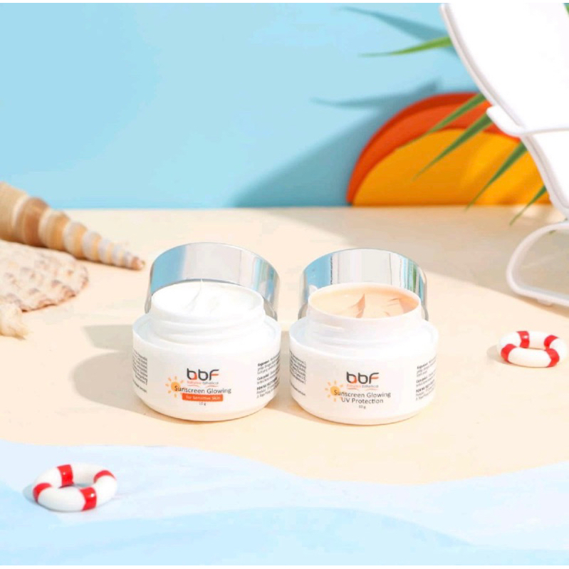 SUNSCREEN GLOWING BBF,BBF SUNSCREENVIRAL,BBF,SPF30PA++,ORIGINAL,BPOM