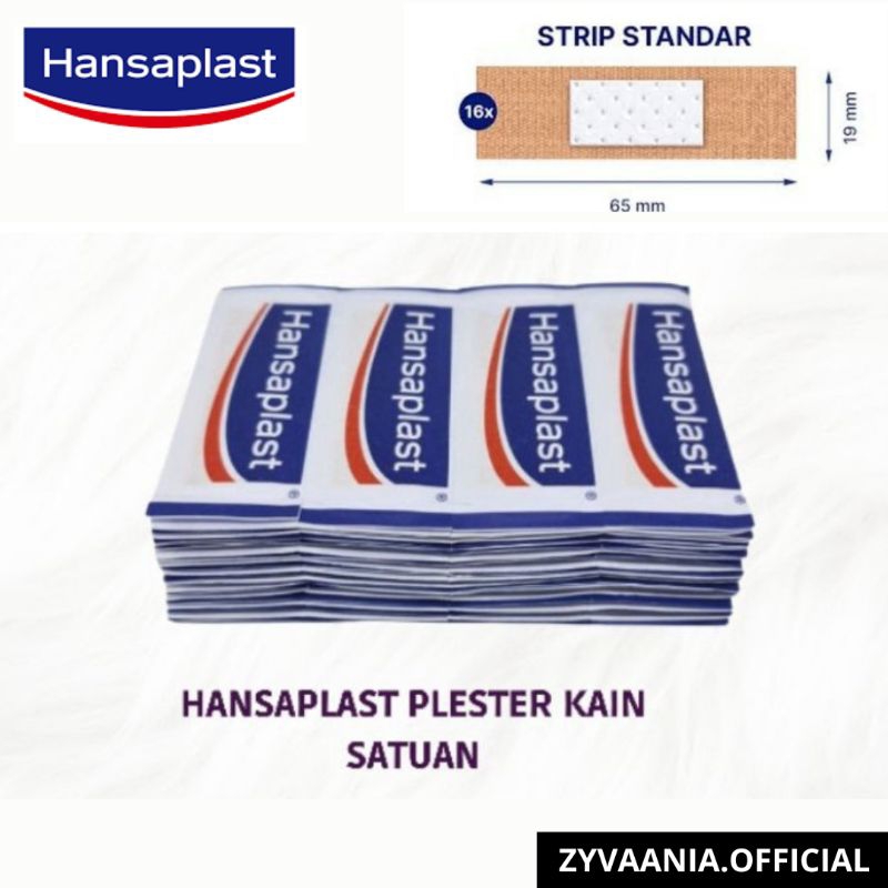 Hansaplast Kain Elastis Standar Plaster Luka 1 Pcs