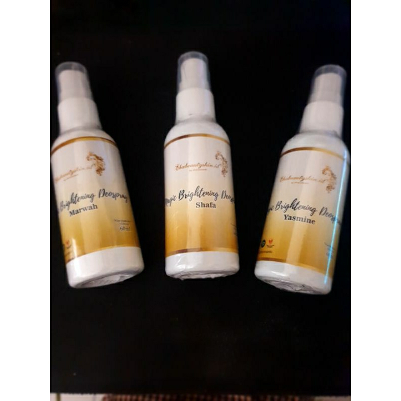Ready! Magic brightening deospray Ehabeautyskin.id