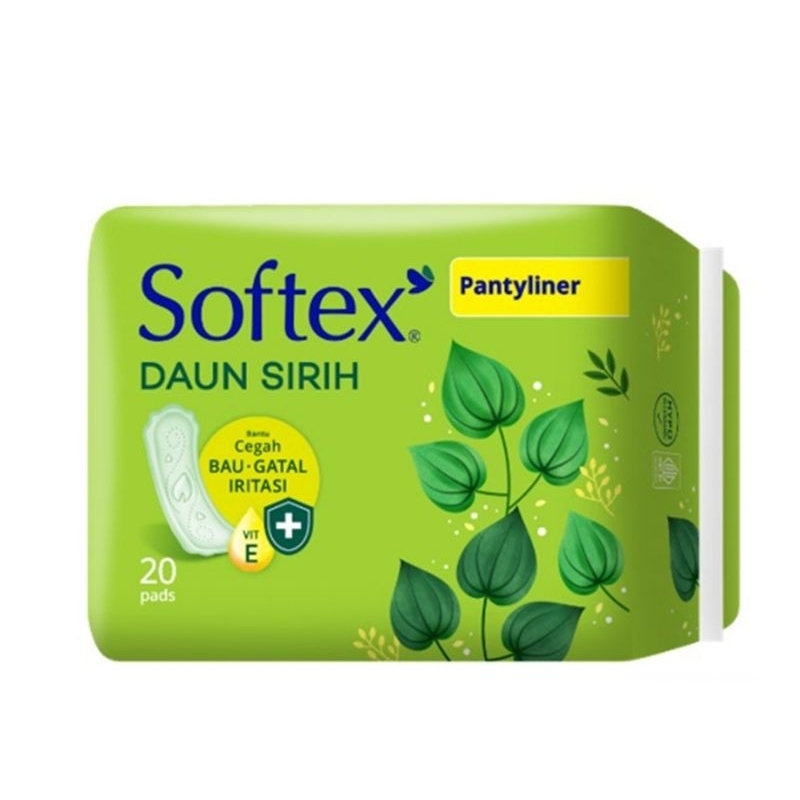 Softex Pantyliner Daun Sirih 20's