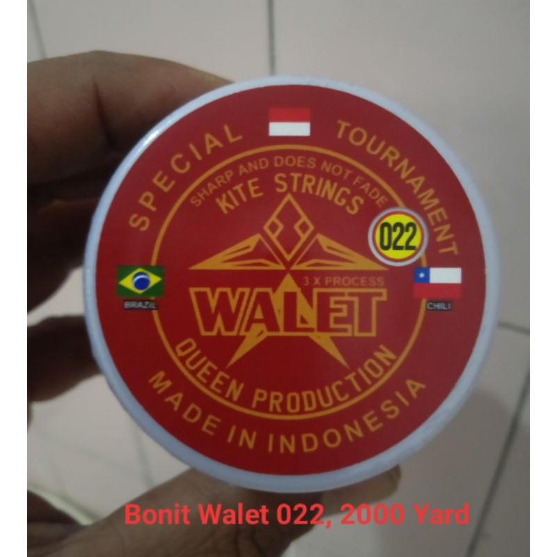Gelasan Bonit Walet 2000 Yard