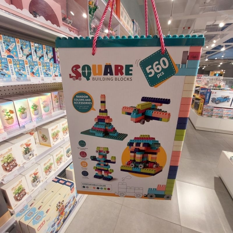 MAINAN ANAK BLOCK / BRICKS SUSUN DIY