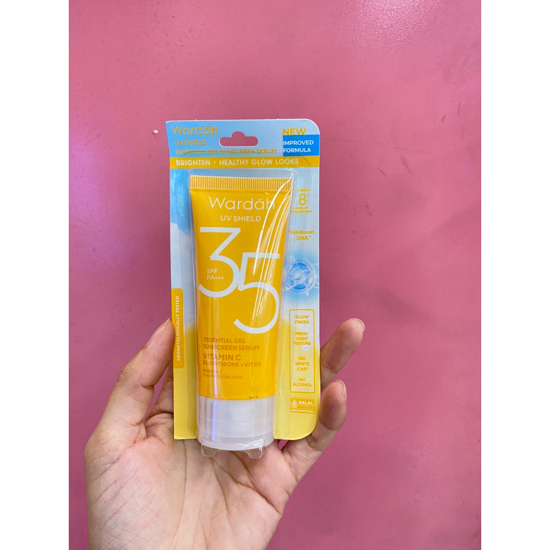 wardah suncreen gel spf 35 pa +++