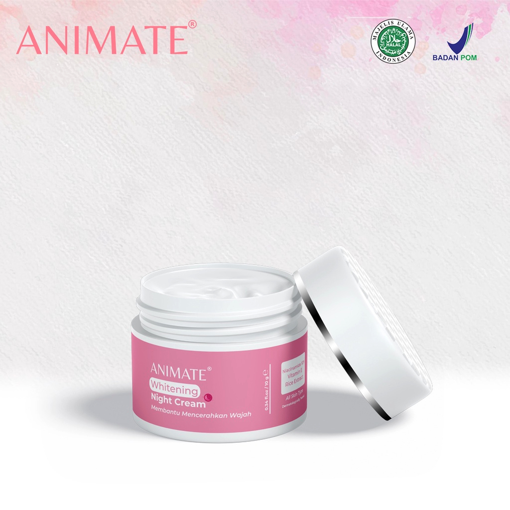 Animate Whitening Night Cream