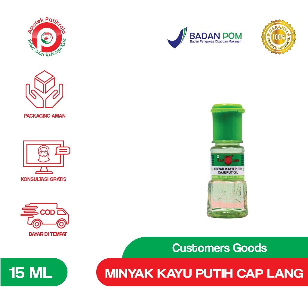 MINYAK KAYU PUTIH CAP LANG