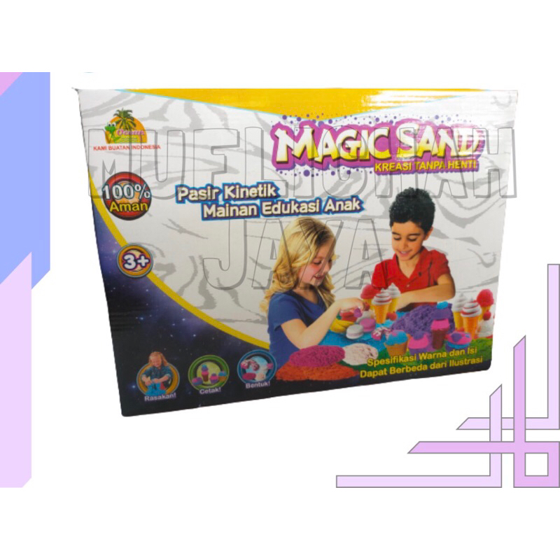 Mainan Anak Magic Sand / Mainan Pasir