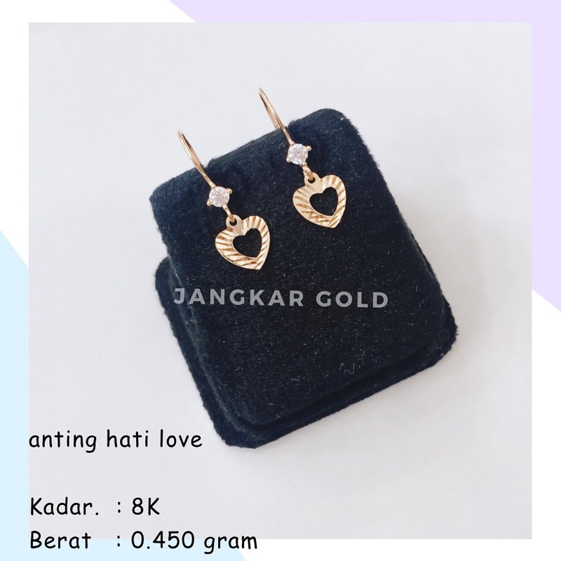 ANTING LOVE HATI 8K 0.450GR