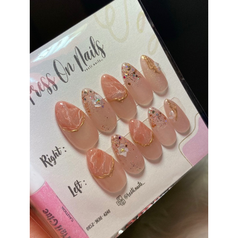 PRESS ON NAILS BEBAS CUSTOM
