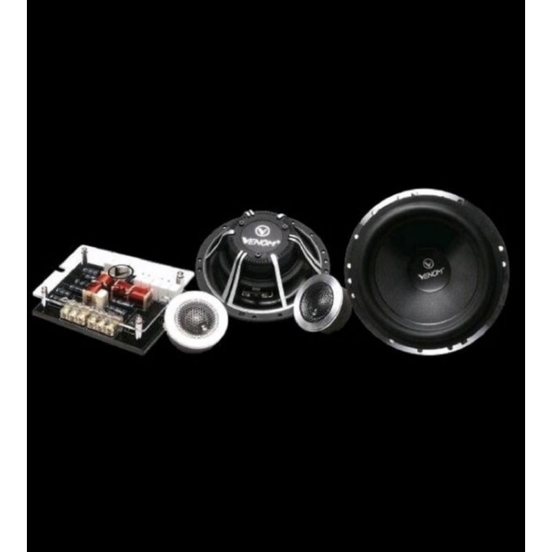 SPEAKER SPLIT VENOM SILVER VX6SII
