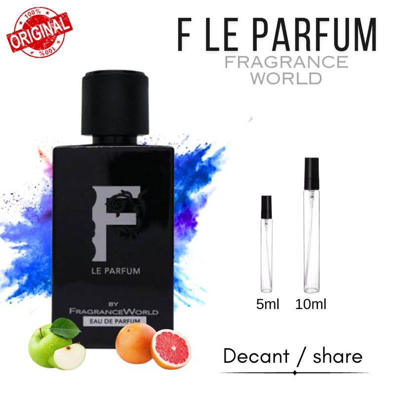 F le parfum decant / share bottle