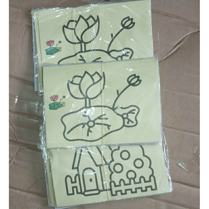Mainan Edukasi Lukis pasir