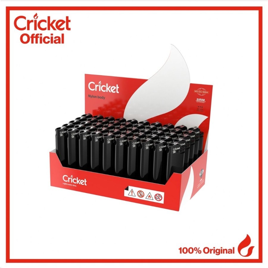 Korek Api Cricket Hitam