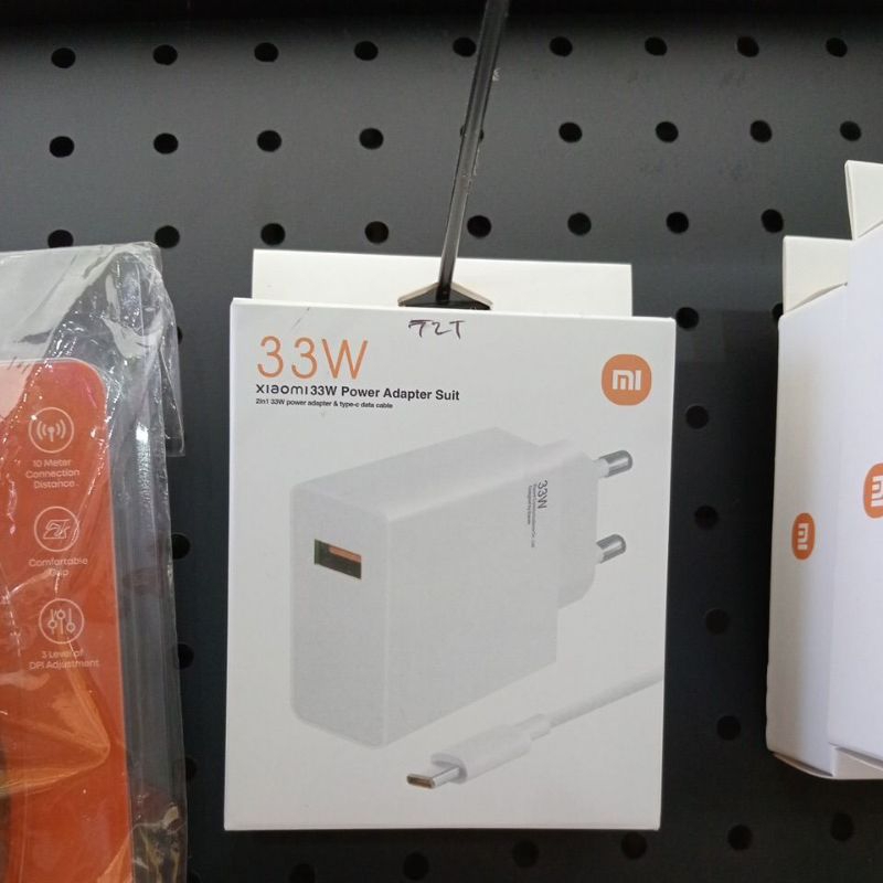 xiaomi 33w power adapter suit with cable type c