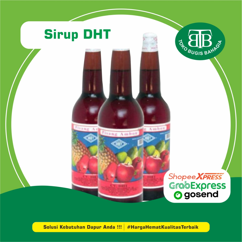 Sirup DHT Botol 620 Ml, Murah Makassar