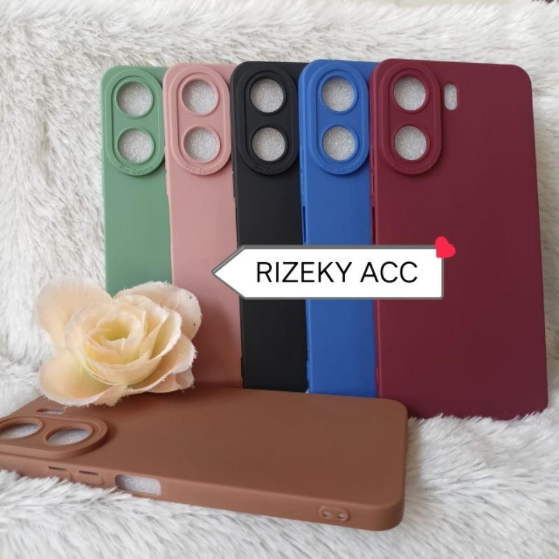 Softcase macaron pro Camera for redmi 13C 4G 2023