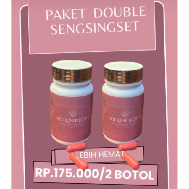 PAKET DOUBLE SENGSINGSET